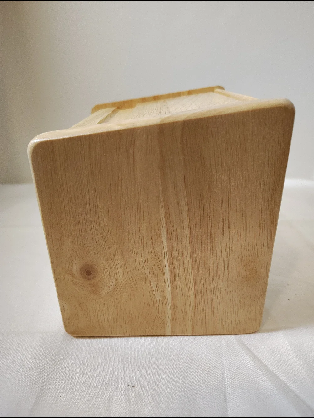 Lipper International Light Natural Wood Recipe Box